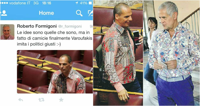 camicia yaris e formigoni