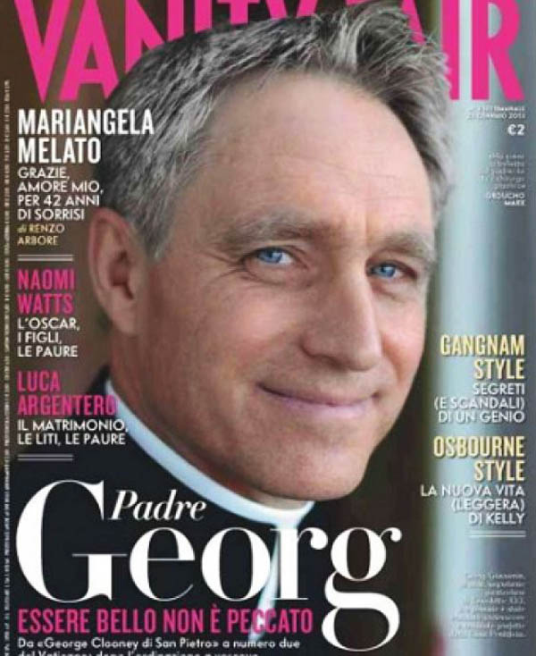 l'arcivescovo Georg Gänswein