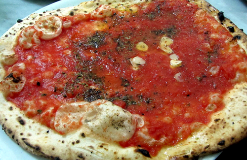 pizza marinara