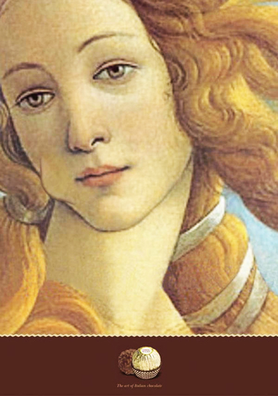 venere con cioccolatino