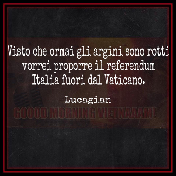 vaticano fuori