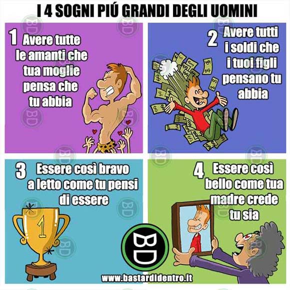 sogni uomini