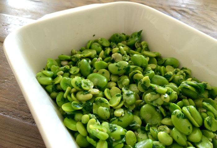 fave alla santoreggia