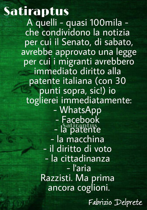 razzistiecoglioni